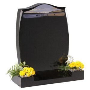 Cabezal en Granito Negro Absoluto