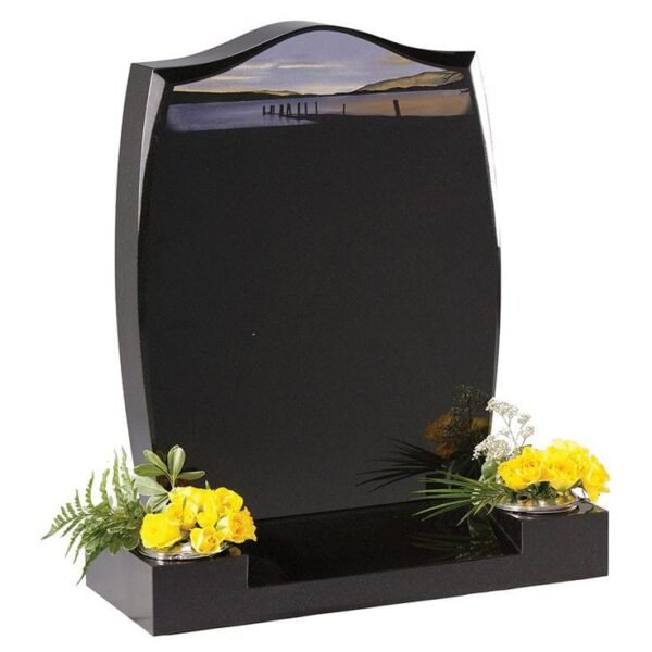 Cabezal en Granito Negro Absoluto