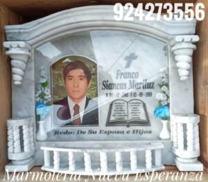 LAPIDA MODELO CAPILLA