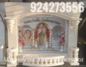 Lápida de Mármol Crema Galala