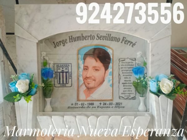 Lápida de Mármol Italiano de primera