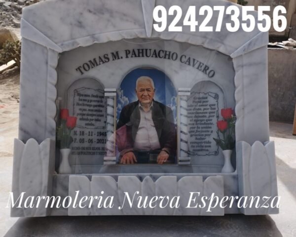 Lápida de Mármol Italiano de primera