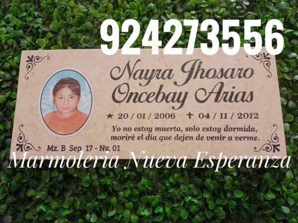 Placa Jardin de Mármol Crema