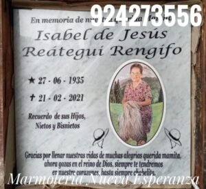 Placa de Mármol Italiano Modelo 0026-1