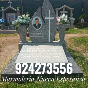 Tumba de Granito Blanco Serena